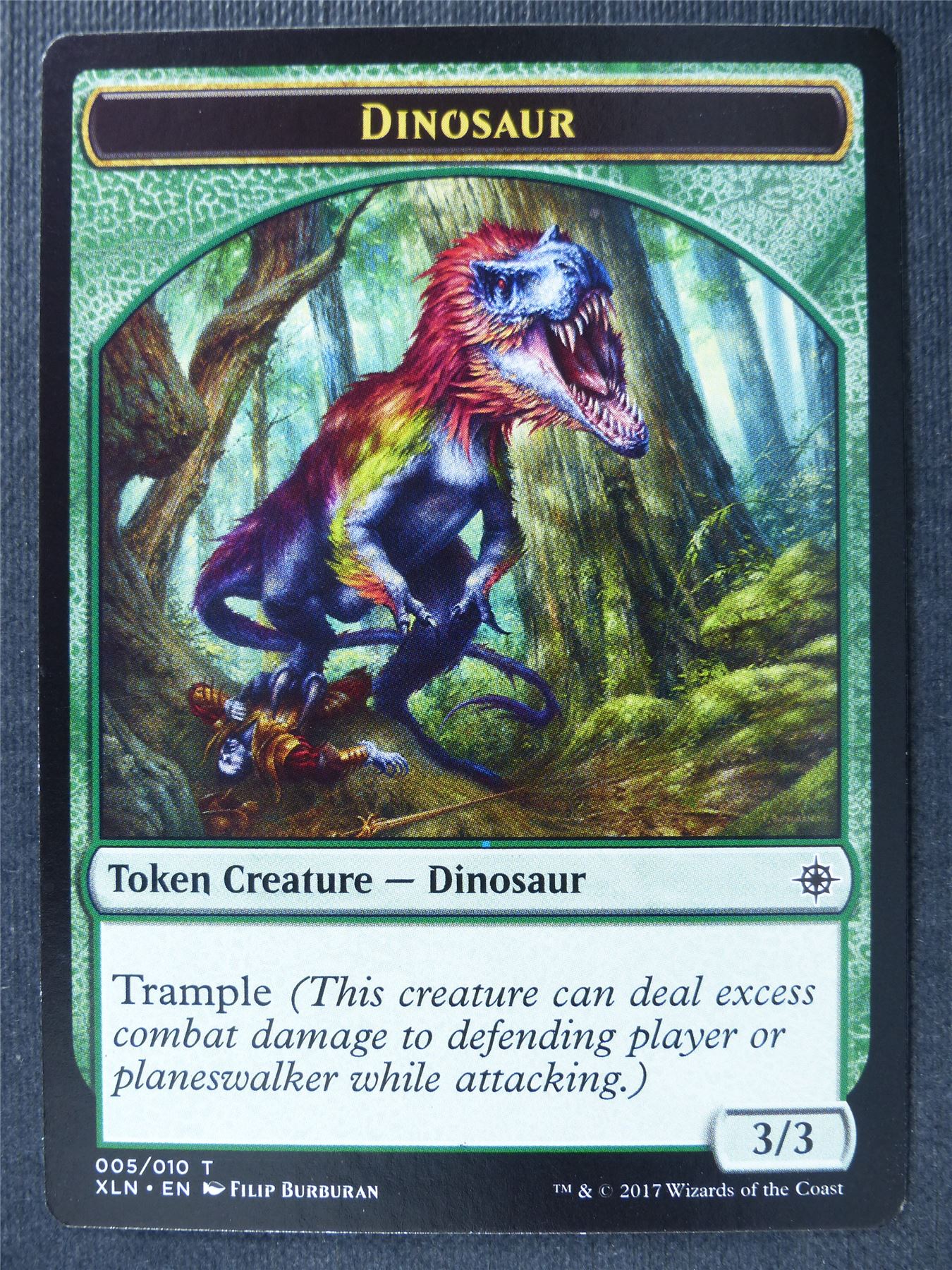Treasure / Dinosaur Token - Mtg Card #1SM