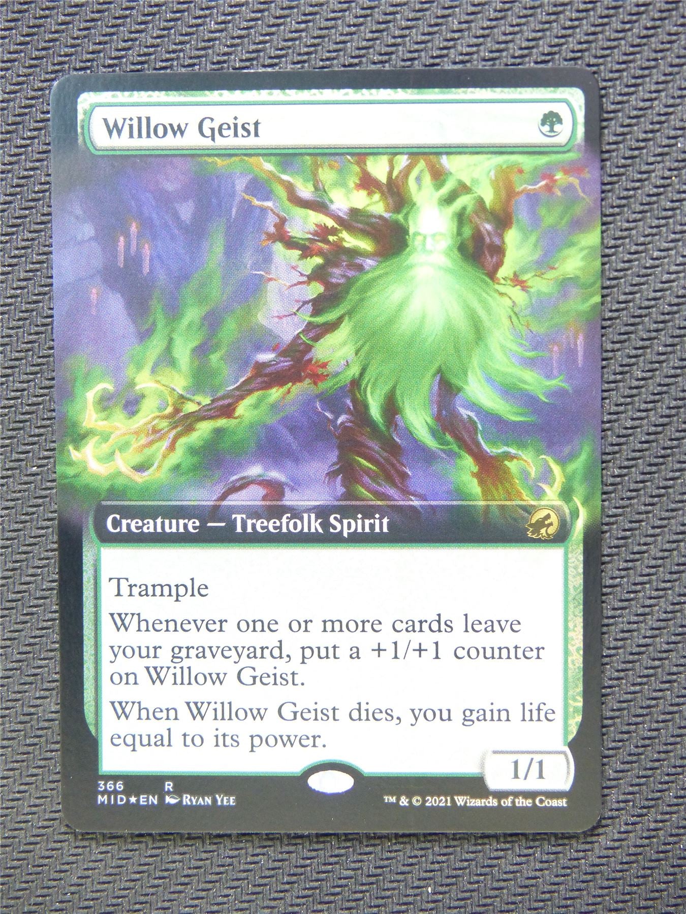 Willow Geist Foil Extended Art - Innistrad - Mtg Card #3J4