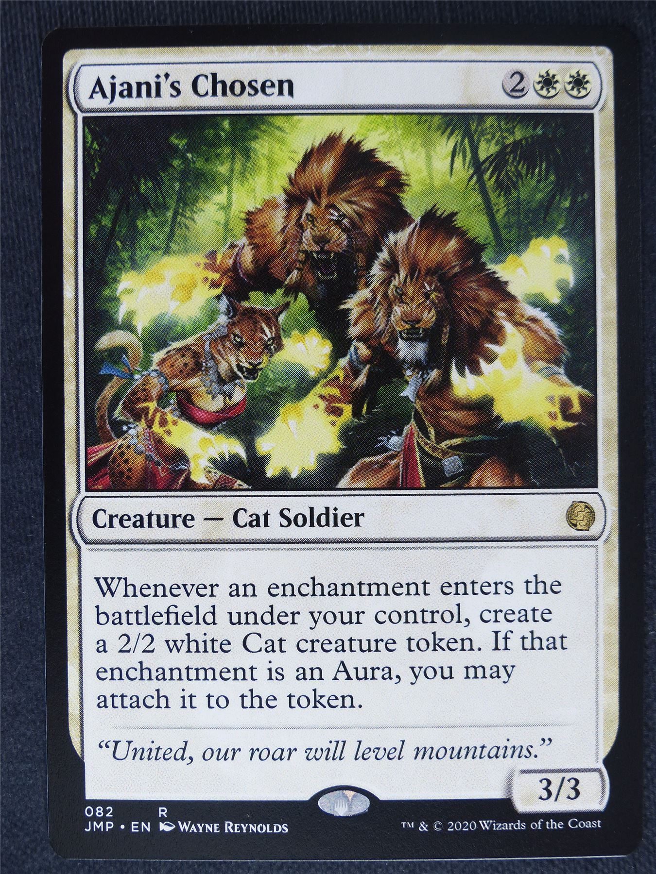 Ajani's Chosen - Mtg Magic Cards #BR