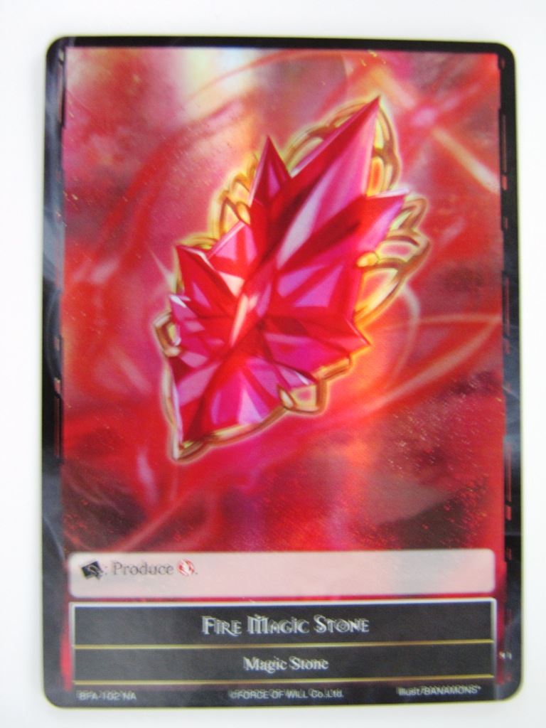 Force of Will Cards: FIRE MAGIC STONE FOIL # 15C98