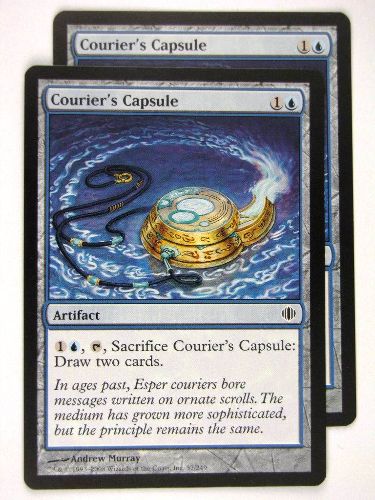 MTG Magic: The Gathering Cards: COURIER'S CAPSULE x2: ALA