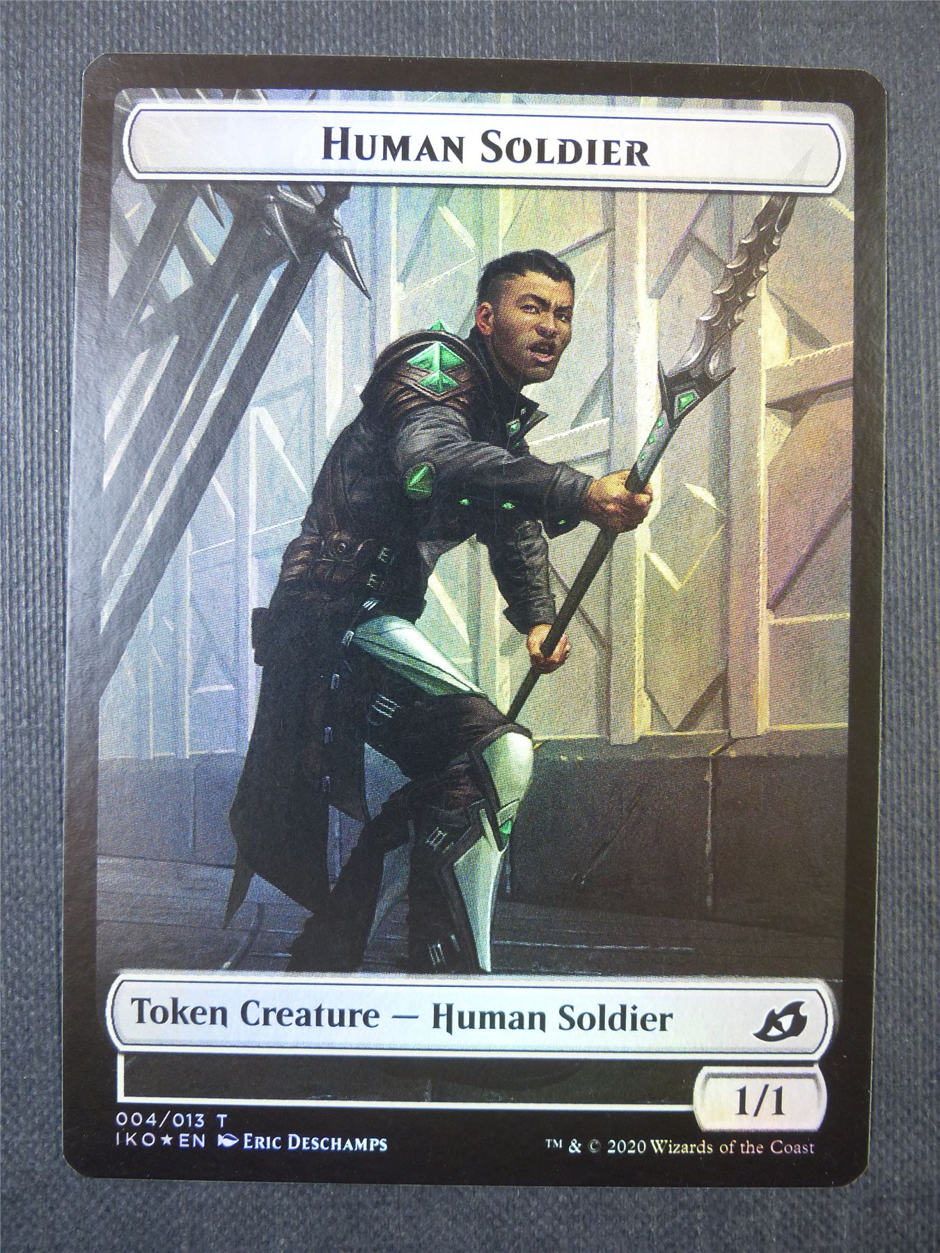 Human Soldier Foil Token - Mtg Card #8YD