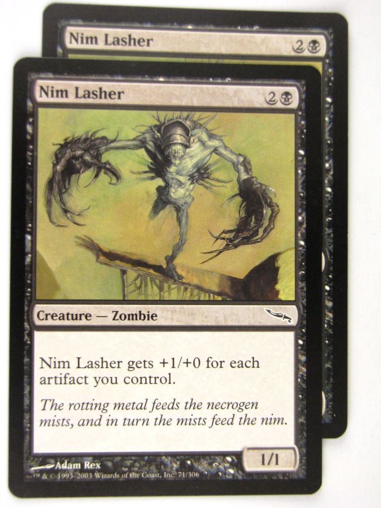 MTG Magic: the Gathering Cards: NIM LASHER x2: MRD