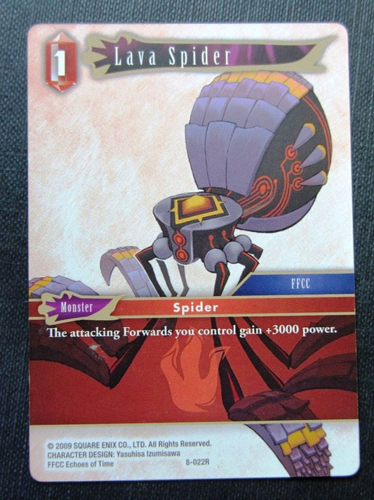 Lava Spider 8-022R - Final Fantasy Cards # 6H24
