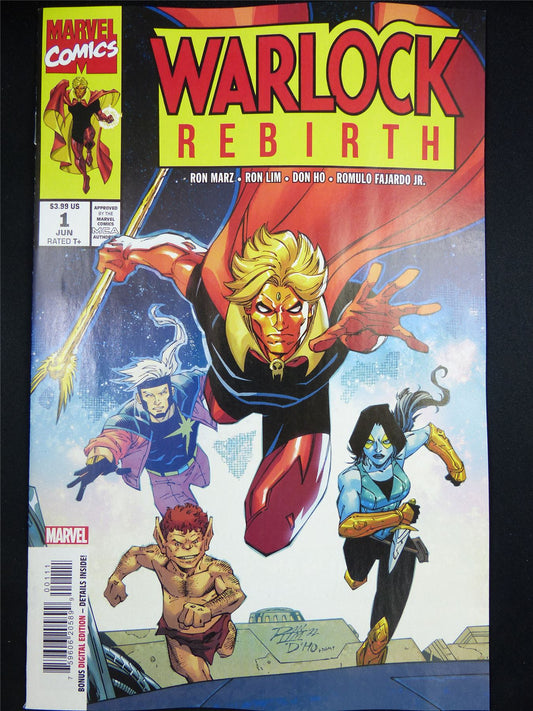 WARLOCK Rebirth #1 - Jun 2023 Marvel Comic #22I