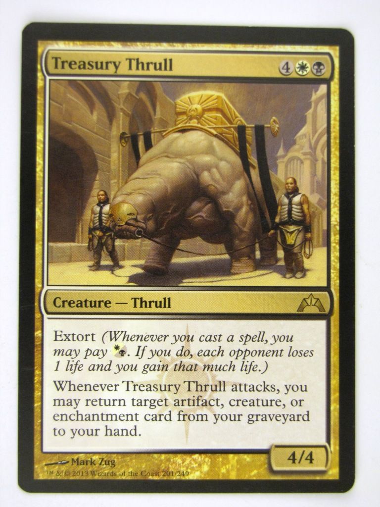 MTG played Cards: THREASURY THRULL # 13J18