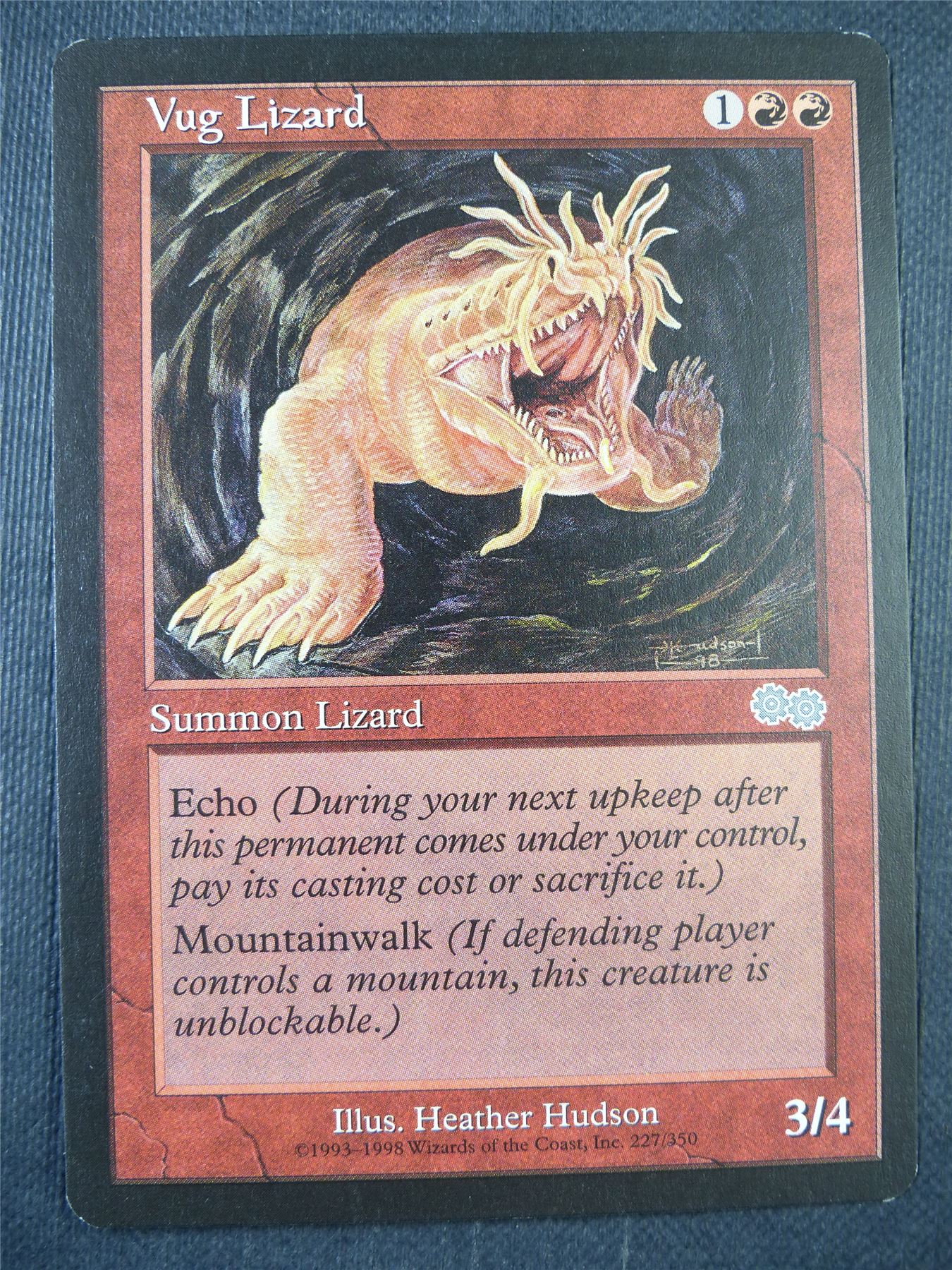 Vug Lizard - Urza's Saga - Mtg Card #73C