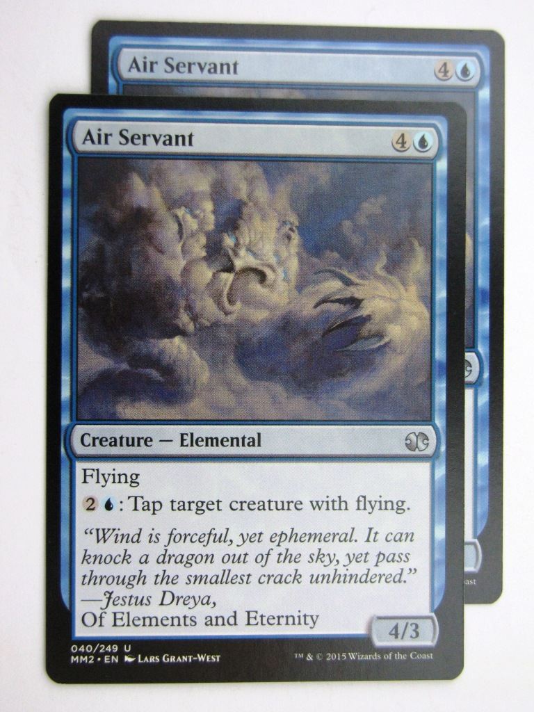 MTG MODERN MASTERS TWO: AIR SERVANT x2 # 28A52