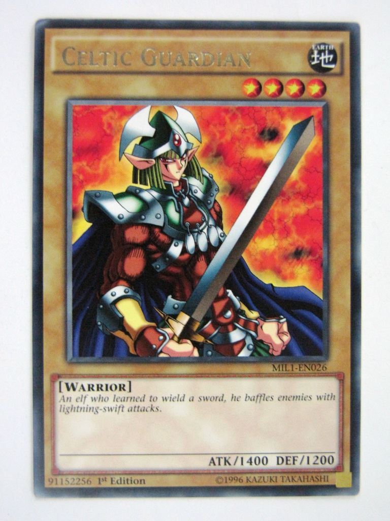 yugioh card celtic guardian Yugioh Cards: CELTIC GUARDIAN MIL1 RARE # 10A74 – Archeron