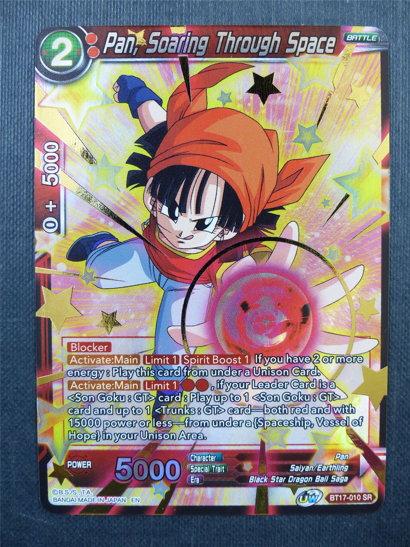 Pan Soaring Through Space BT17 SR