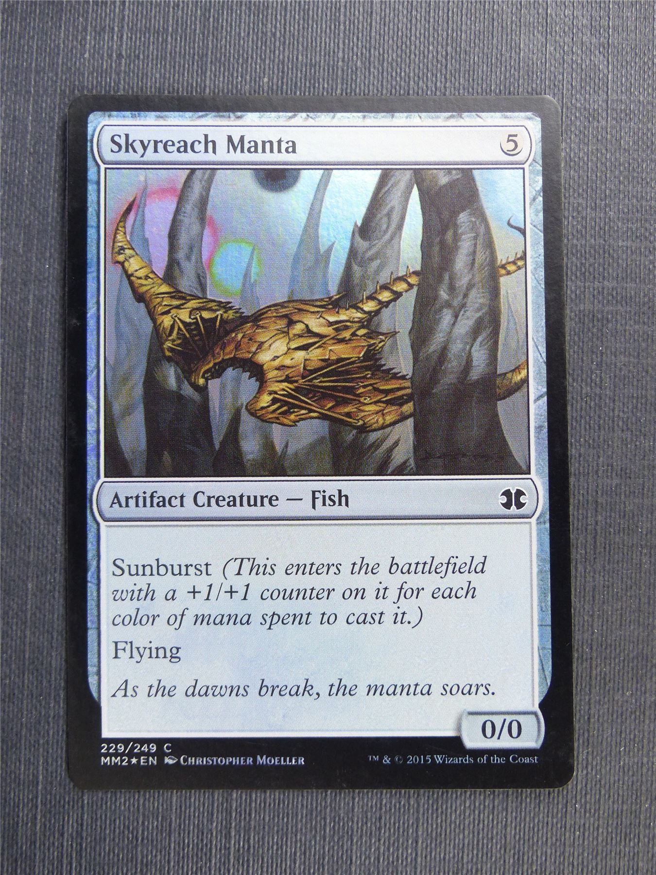 Skyreach Manta Foil - Mtg Magic Cards #5A1