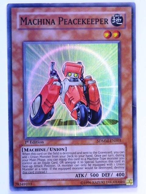 YUGIOH yu-gi-oh CCG - MACHINA PEACEKEEPER SDMM Archeron YUGIOH yu-gi-oh CCG - MACHINA PEACEKEEPER SDMM Archeron