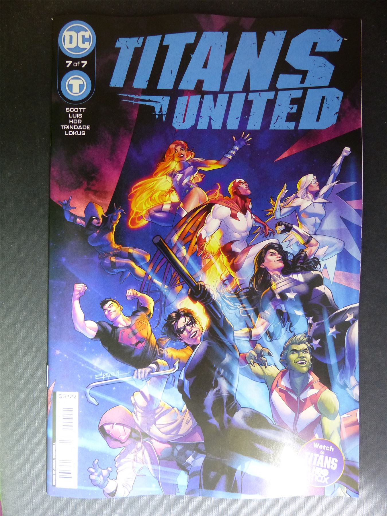 TITANS United #7 - May 2022 - DC Comic #8JY