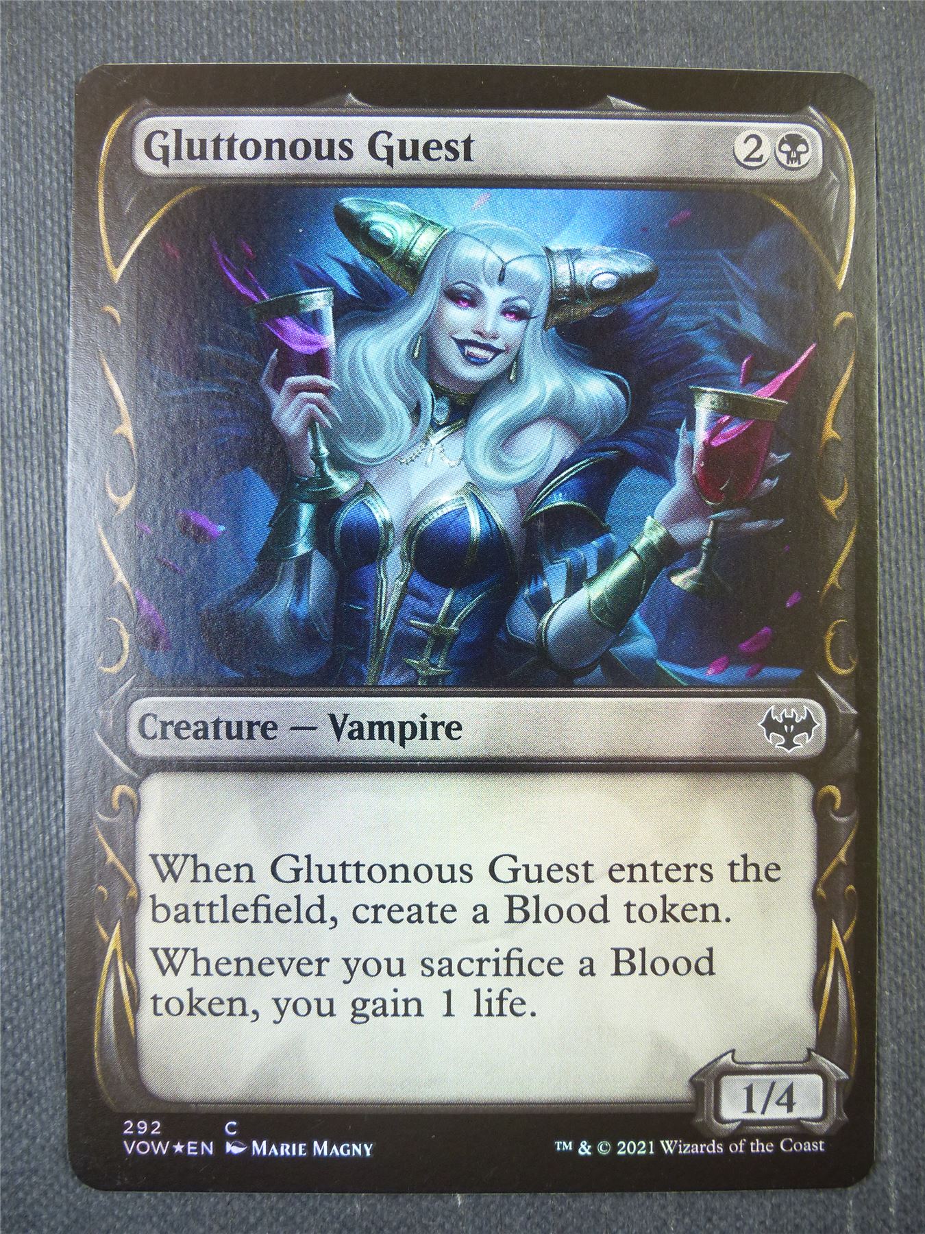 Gluttonous Guest Fang Frame Foil