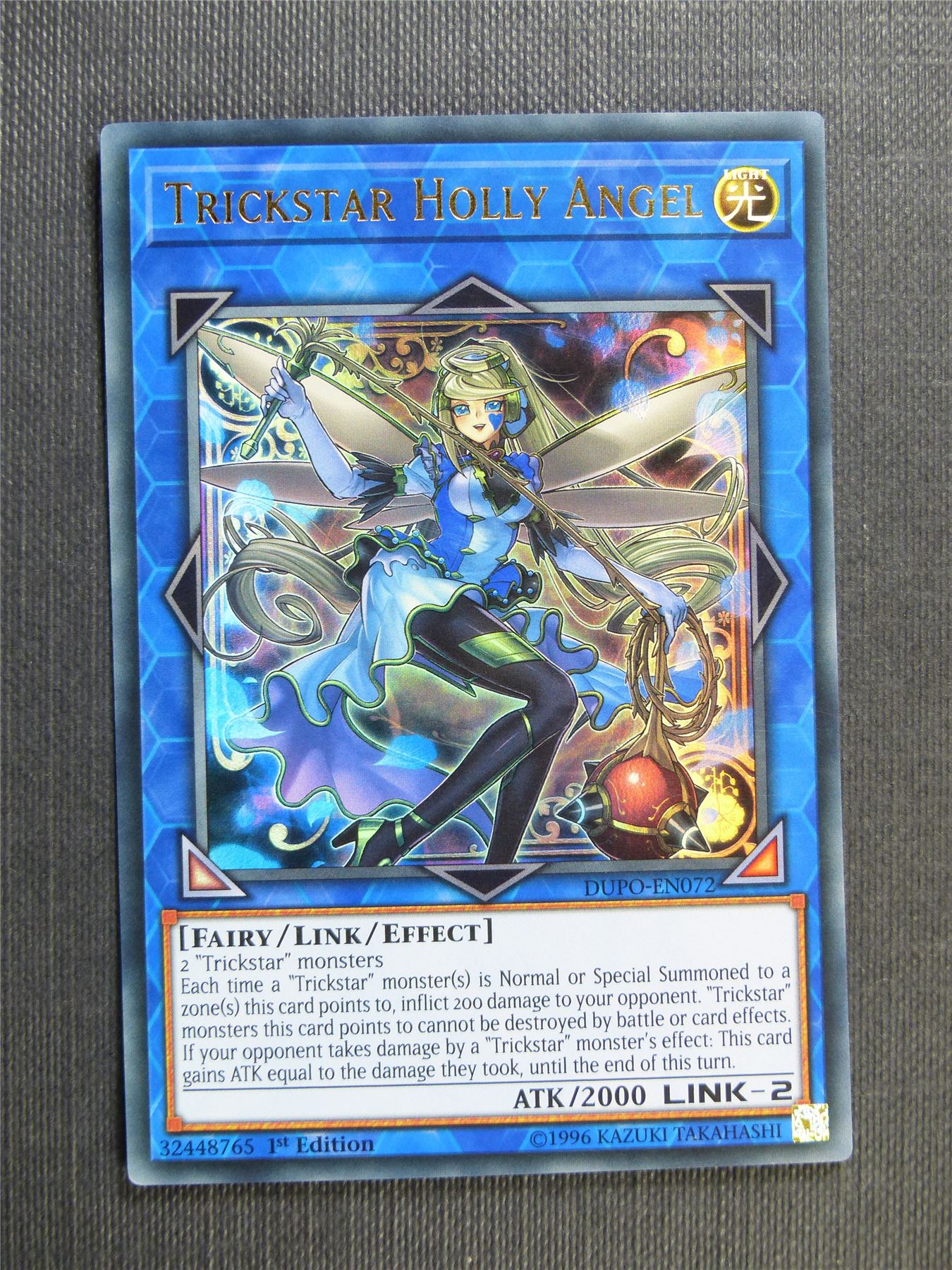 Trickstar Holly Angel DUPO Ultra Rare - 1st ed - Yugioh Cards #SW