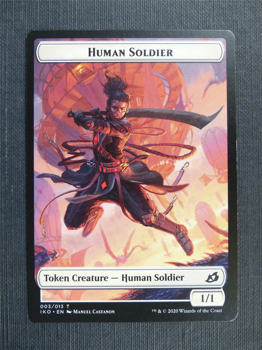Human Soldier Token - IKO Mtg Card