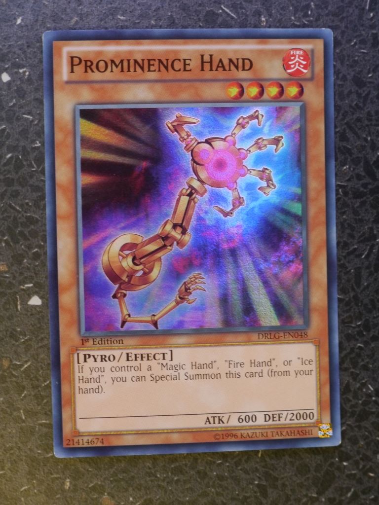 Yugioh Cards: PROMINENCE HAND DRLG SUPER RARE # 3H5
