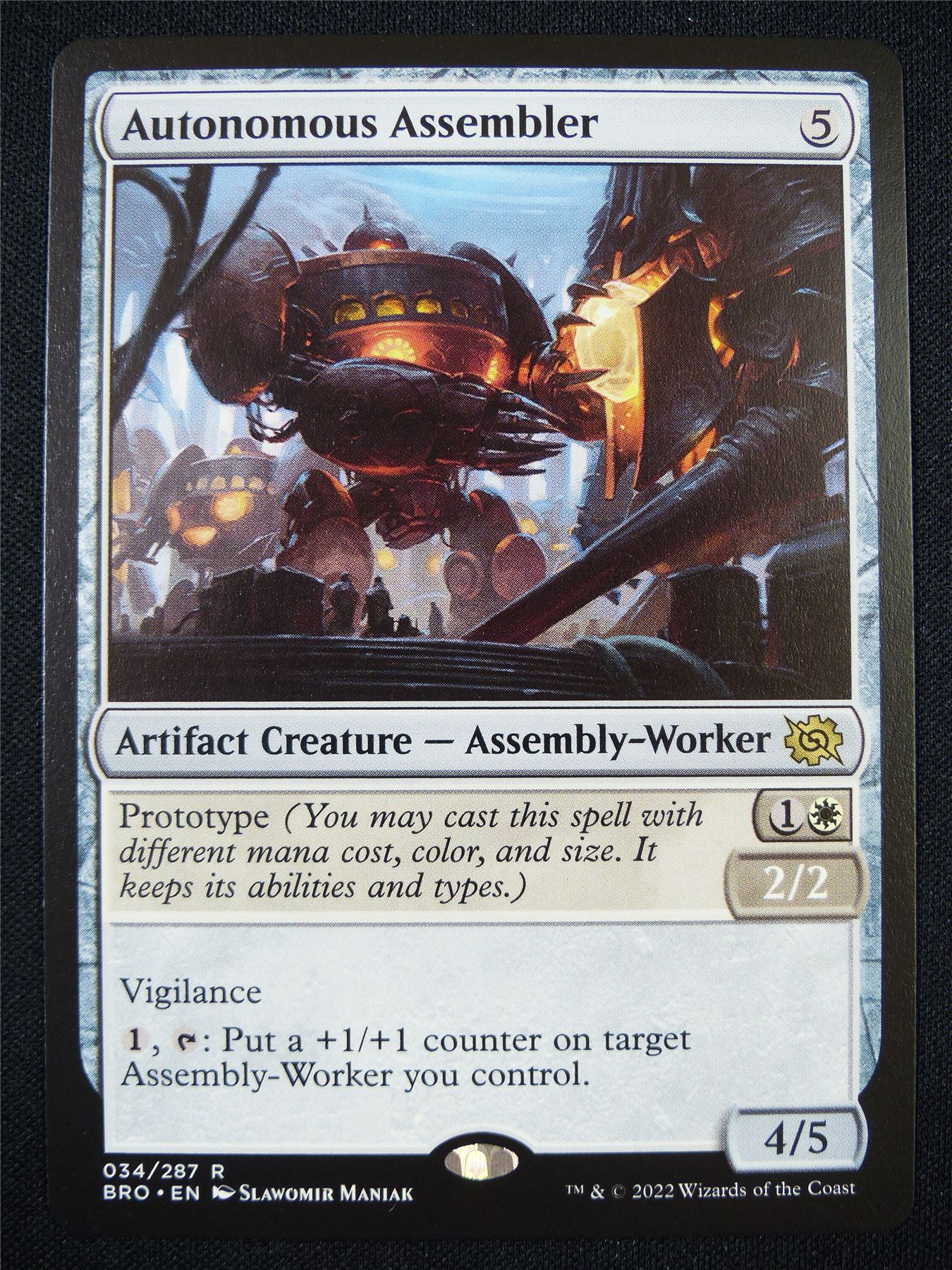 Autonomous Assembler - Mtg Card #1WY