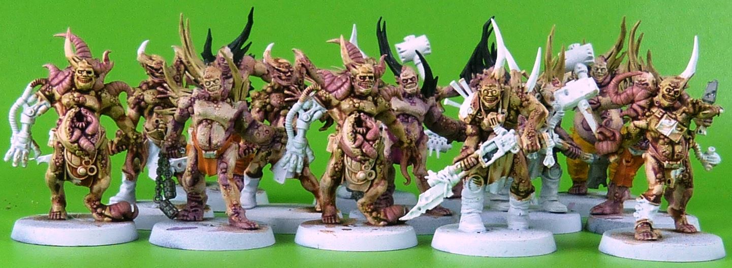 Death Guard - Poxwalkers - Warhammer AoS 40k #FM