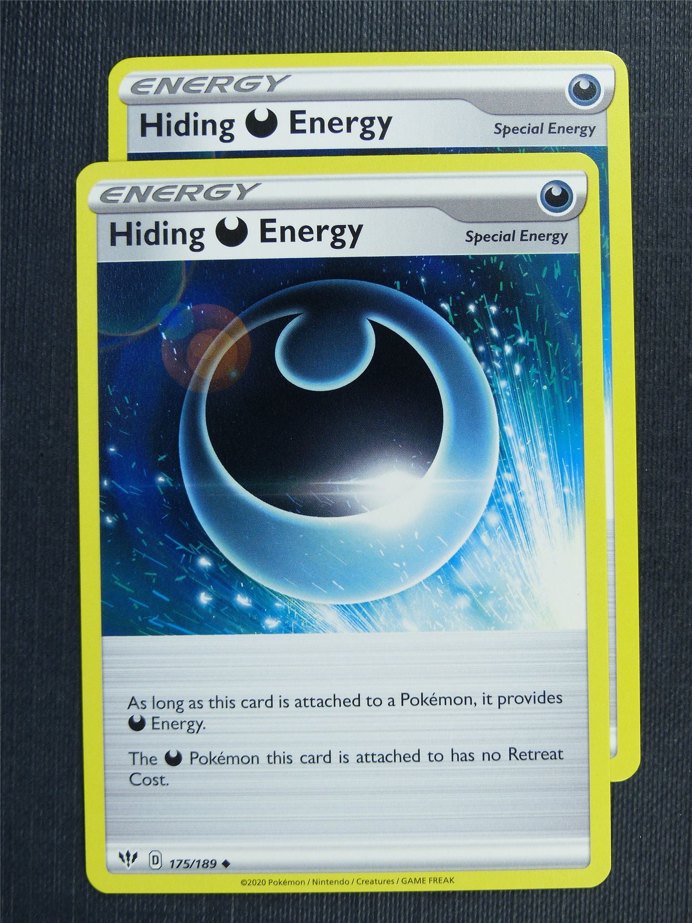 Hiding Energy 175/189 x2 - DAA - Pokemon Card #3DF