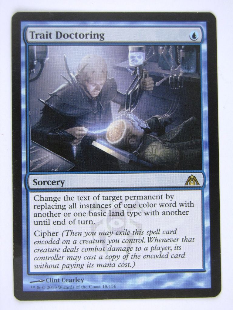 MTG played Cards: TRAIT DOCTORING # 13F100