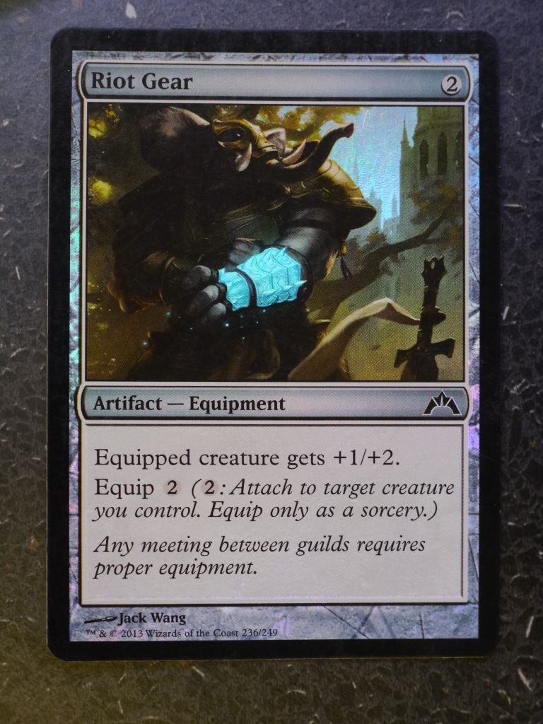 MTG Magic Cards: RIOT GEAR FOIL # 4H81