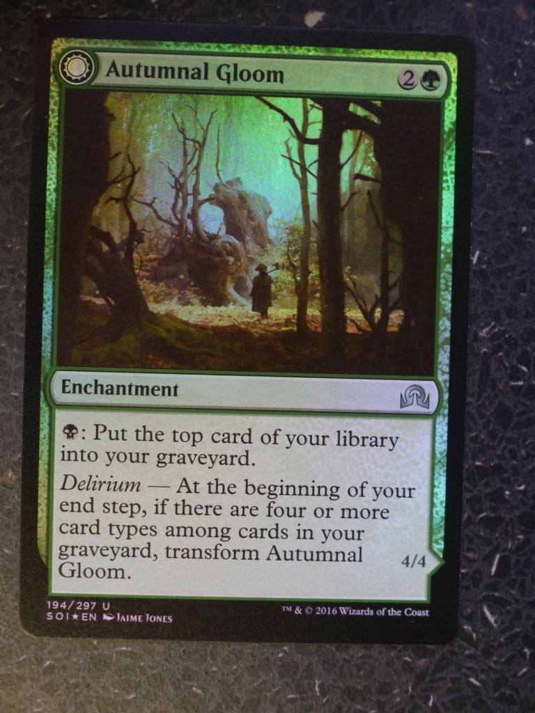 MTG Cards: AUTUMNAL GLOOM FOIL # 9H12
