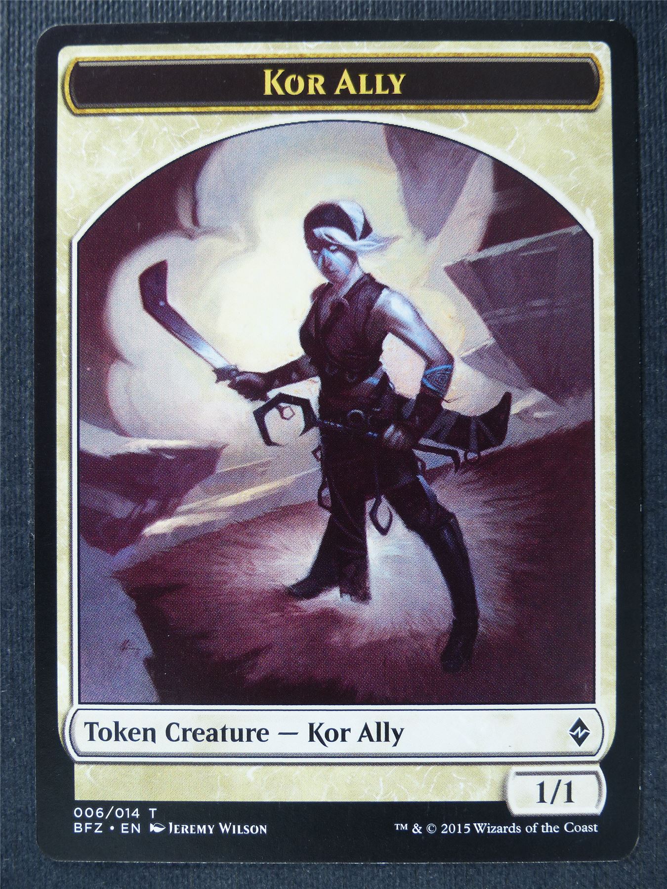 Kor Ally Token - Mtg Card #1RW