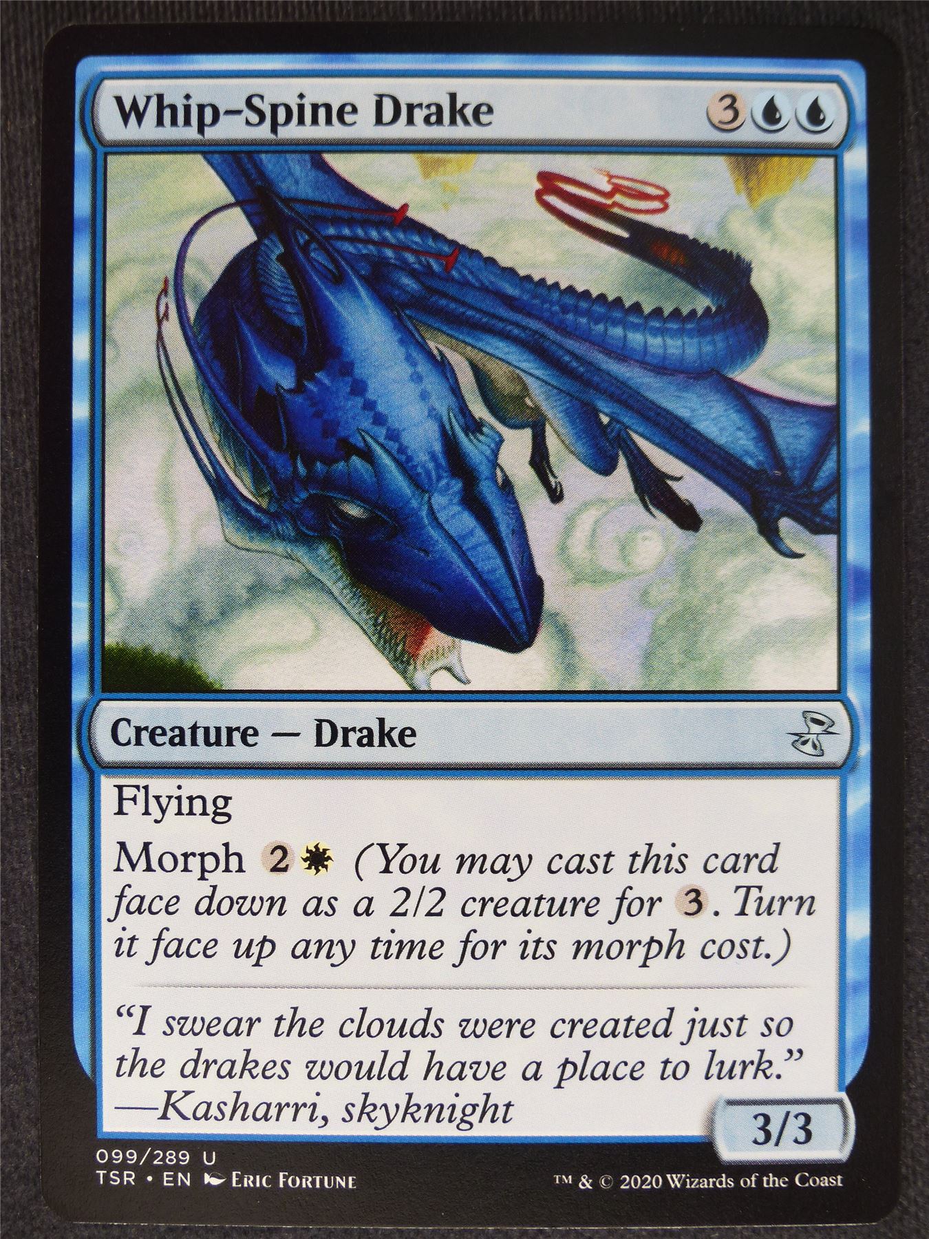 Whip-Spine Drake - Remastered - Mtg Magic Cards #R7