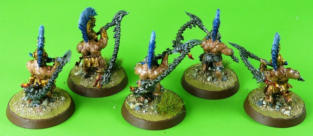 Hearthguard Berzerkers - Fyreslayers - Warhammer AoS 40k #V8