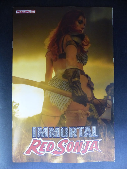 Immortal RED Sonja #3 photo cover - Jun 2022 - Dynamite Comics #3FO