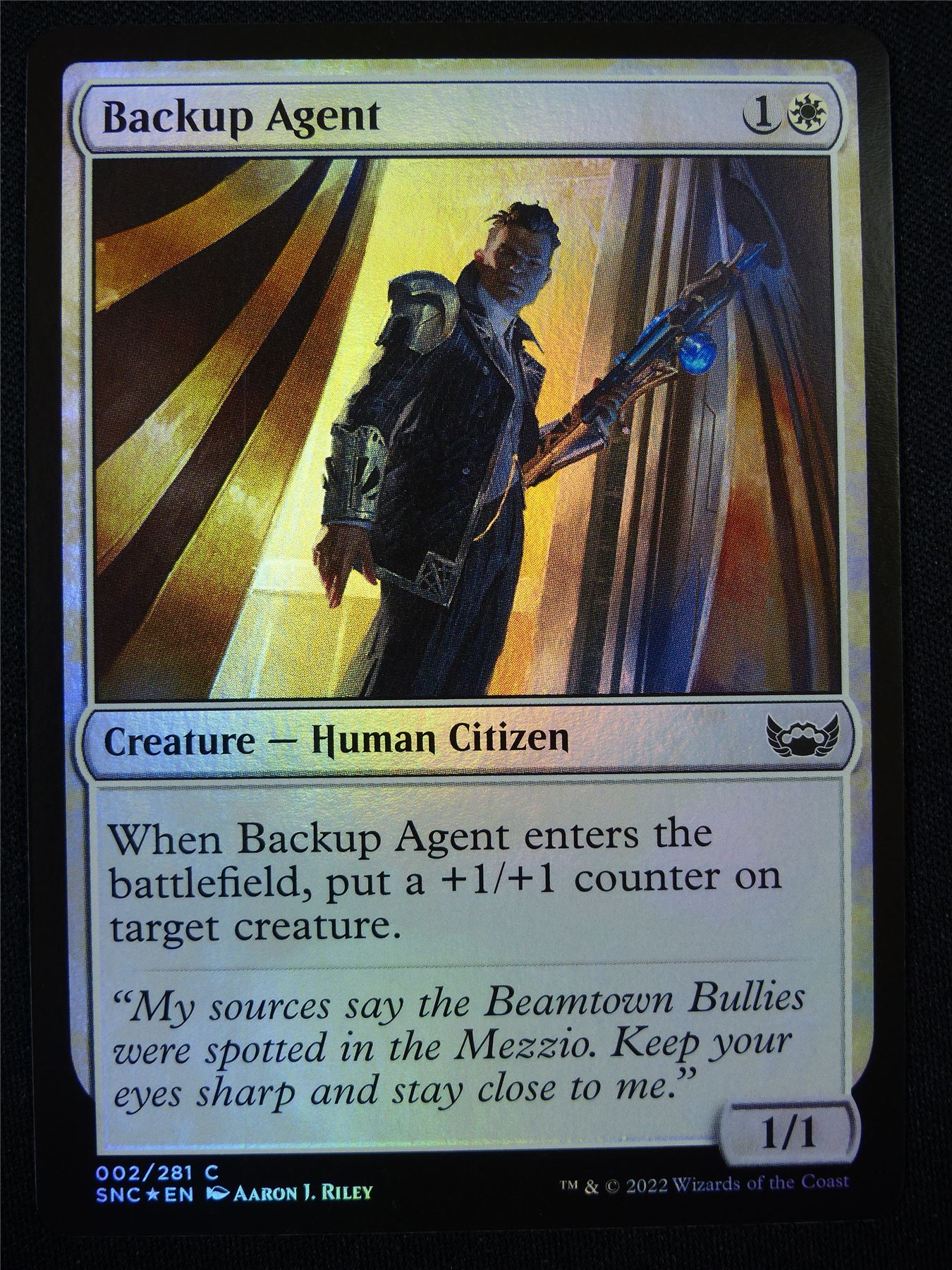 Backup Agent Foil - Mtg Card #HQ