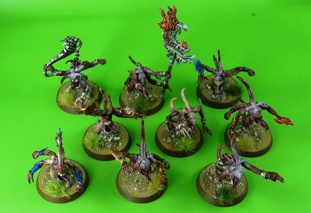 Pink Horrors - Disciples Of Tzeentch - Warhammer AoS 40k #OD