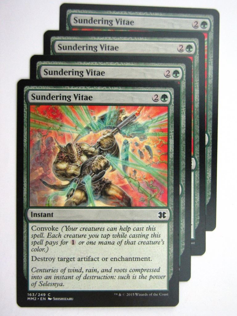 MTG MODERN MASTERS TWO: SUNDERING VITAE x4 # 28B52