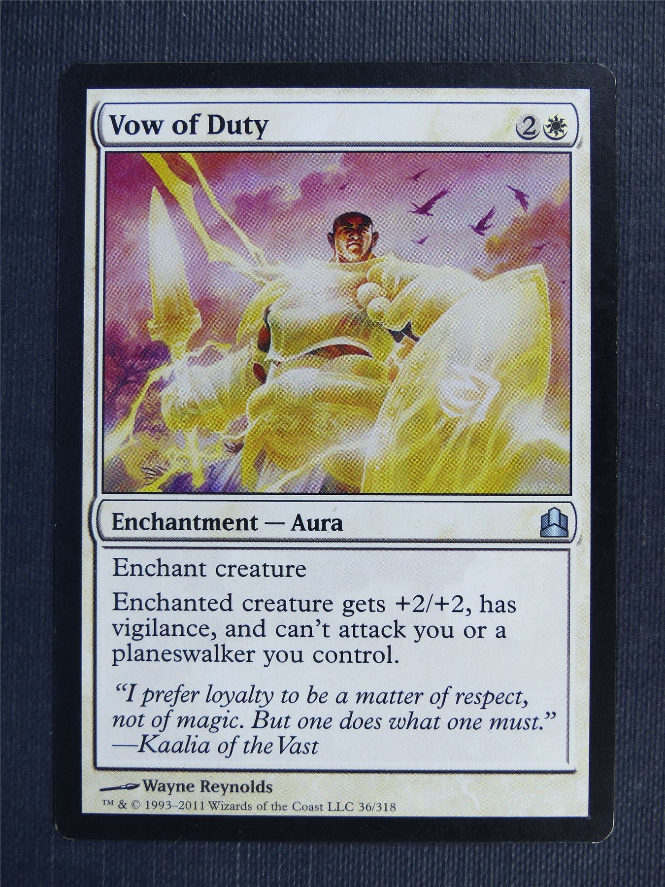 Vow of Duty - Mtg Magic Cards #49H