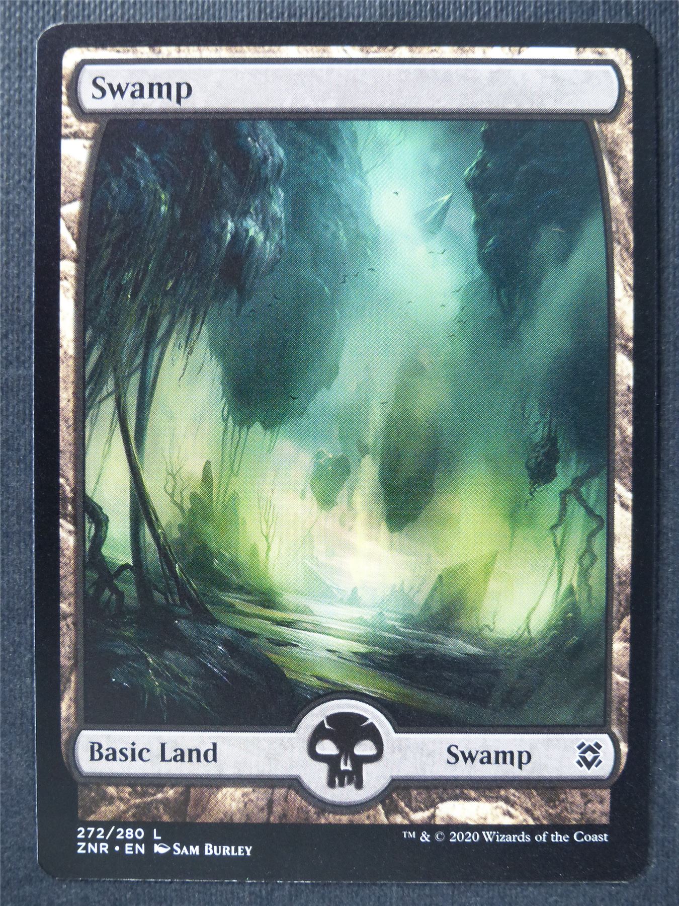 Swamp 272/280 Full Art - Mtg Magic Cards #BX