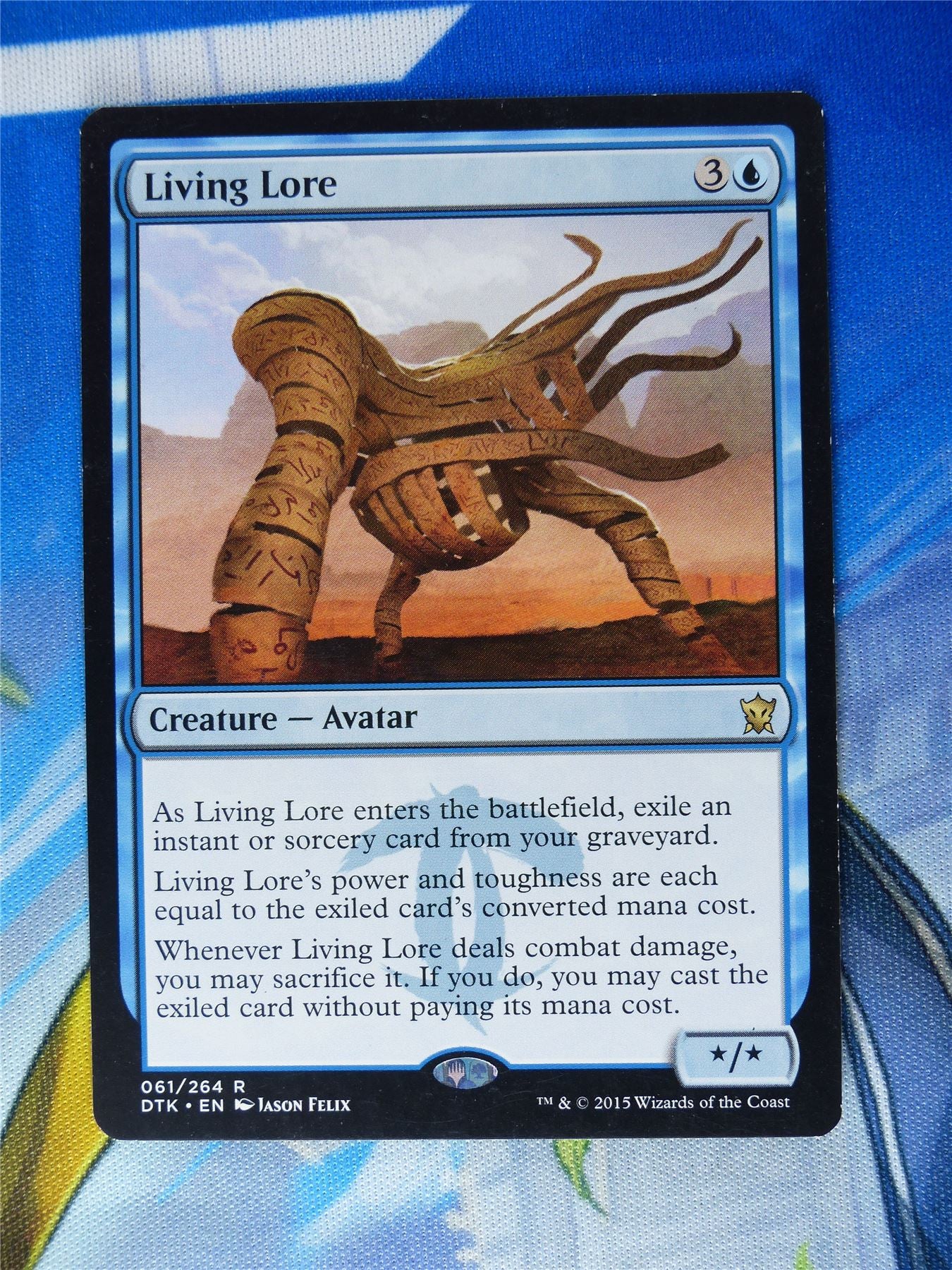 Living Lore - Mtg Card