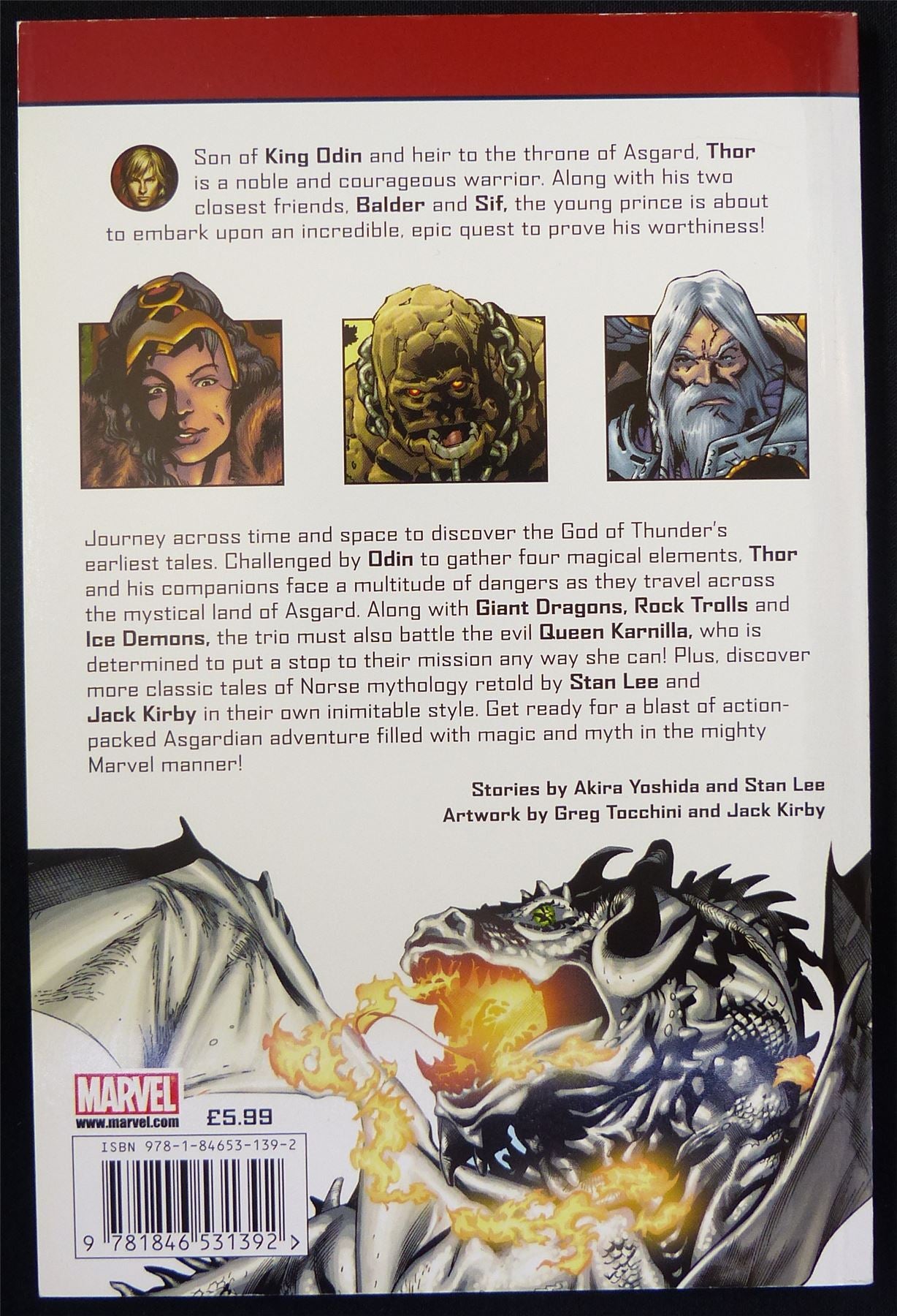 THOR: Son of Asgard: The Warriors Teen - Marvel Graphic Softback #110