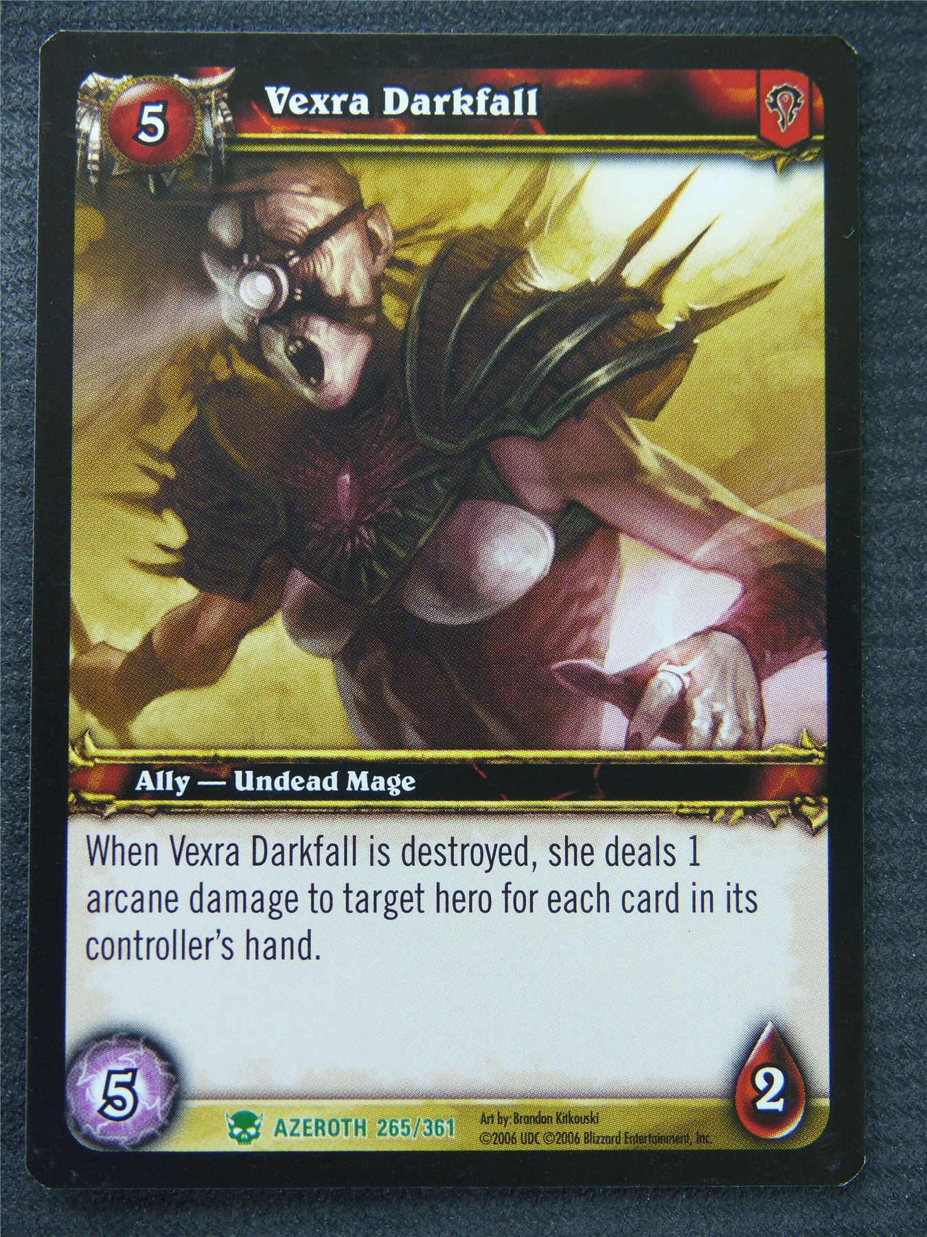 Vexra Darkfall - Uncommon - World Of Warcraft #1EG