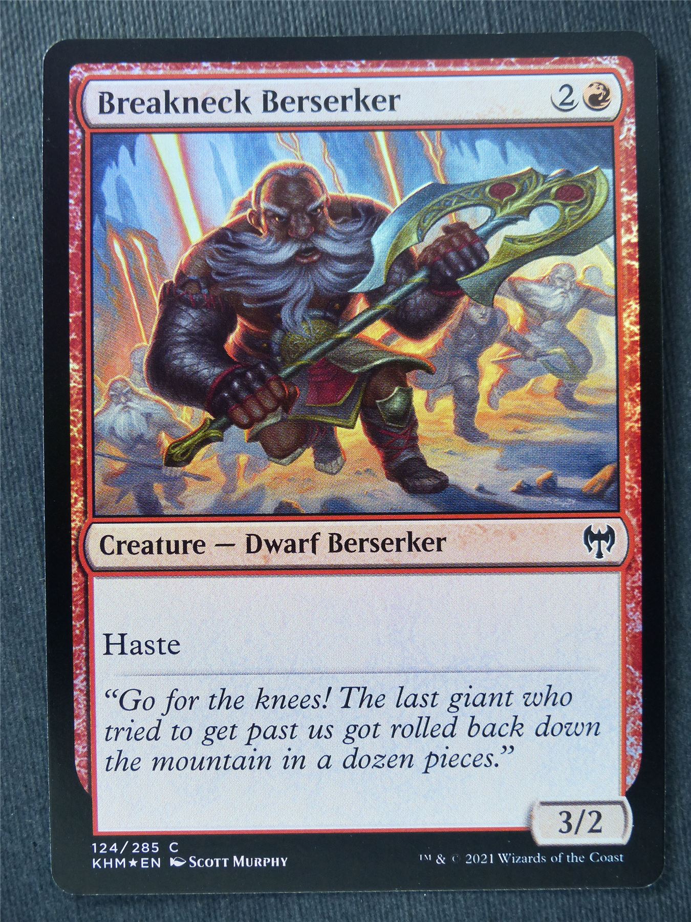 Breakneck Berserker Foil - Mtg Magic Cards #VV