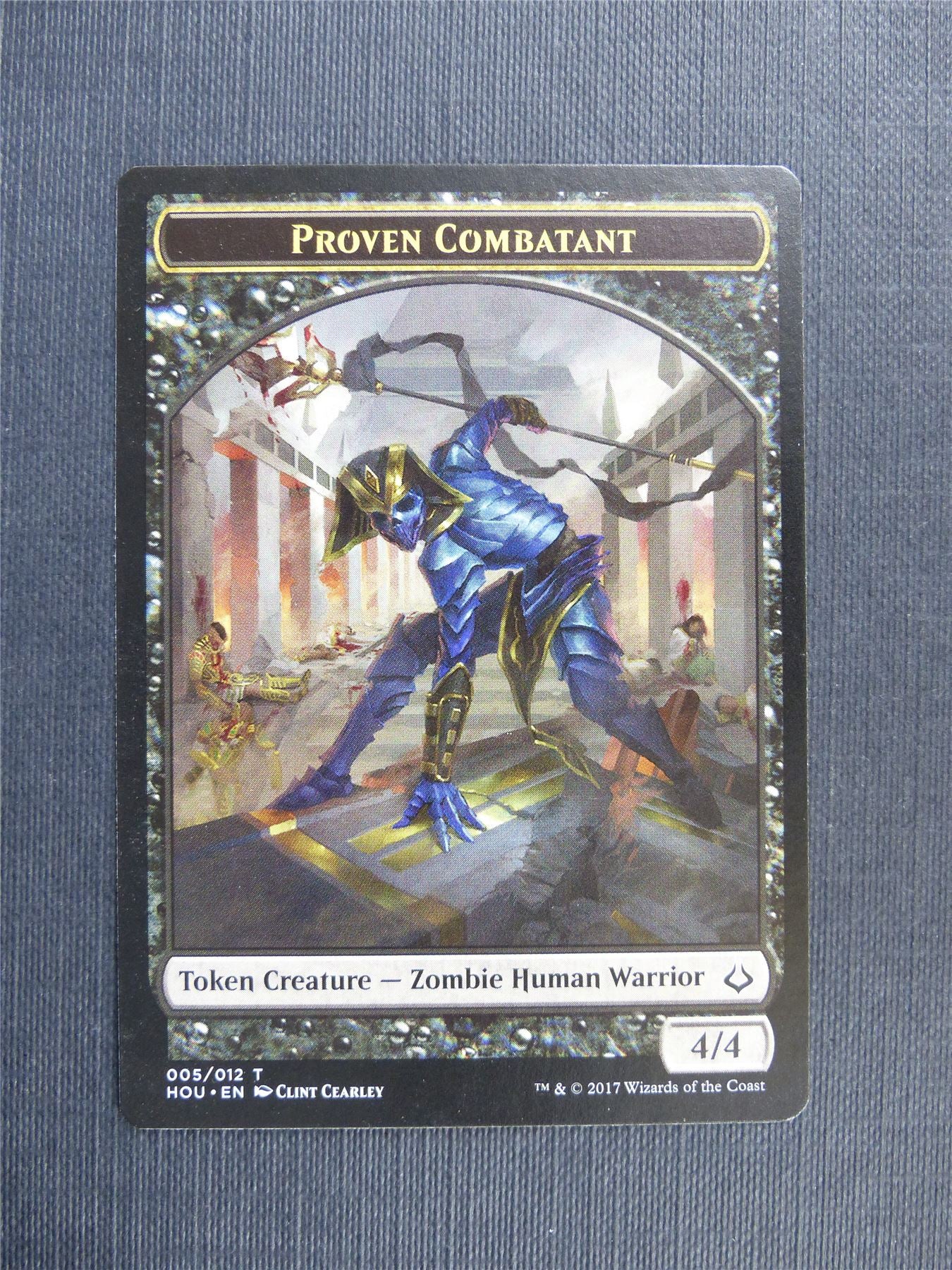 Proven Combatant - Token - Mtg Magic Cards #2YF