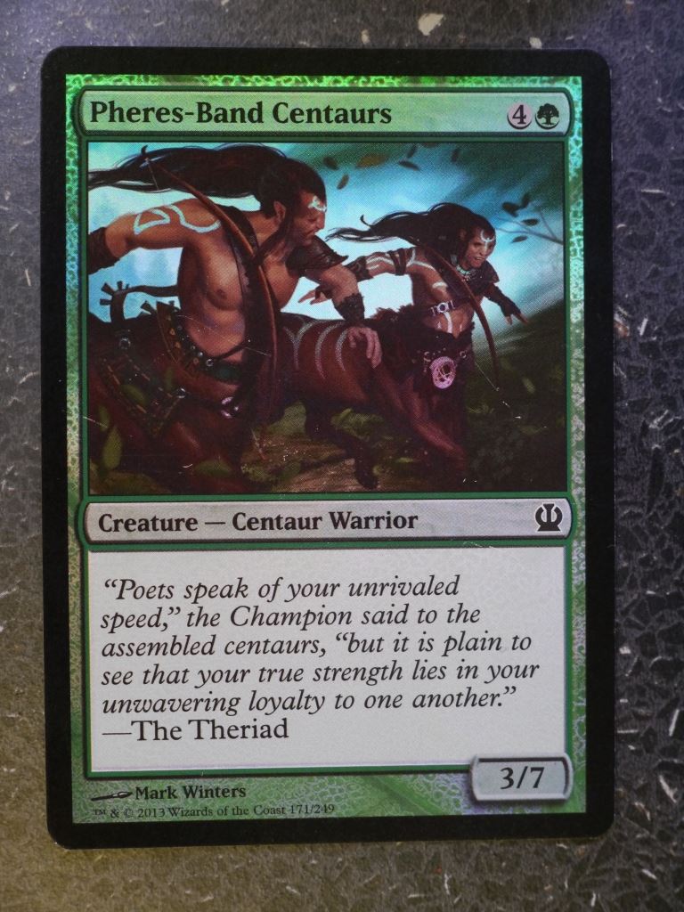 MTG Cards: PHERES-BAND CENTAURS FOIL #