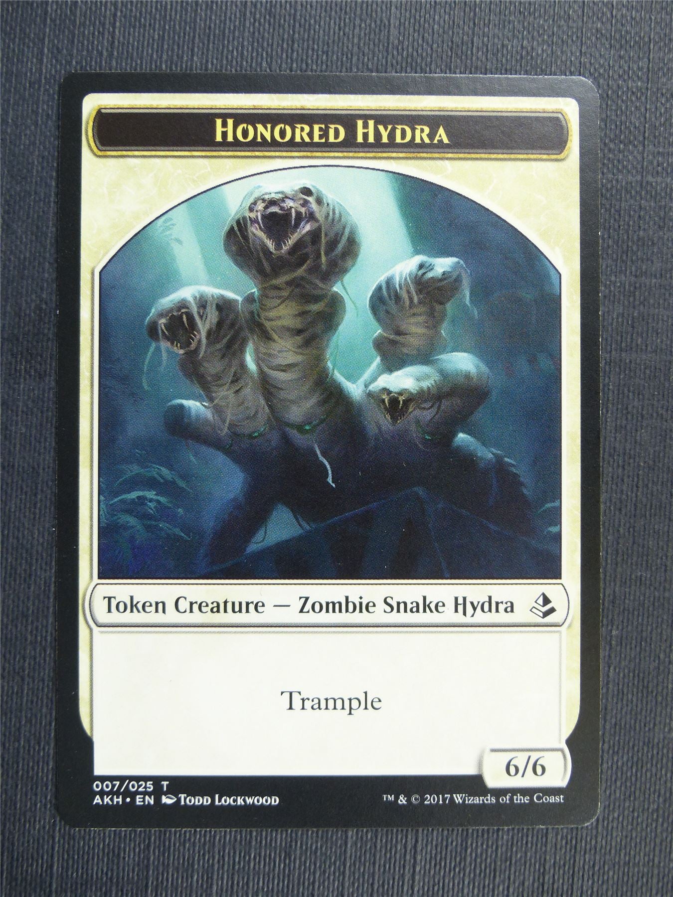 Warrior / Honored Hydra - Token - Mtg Magic Cards #30C