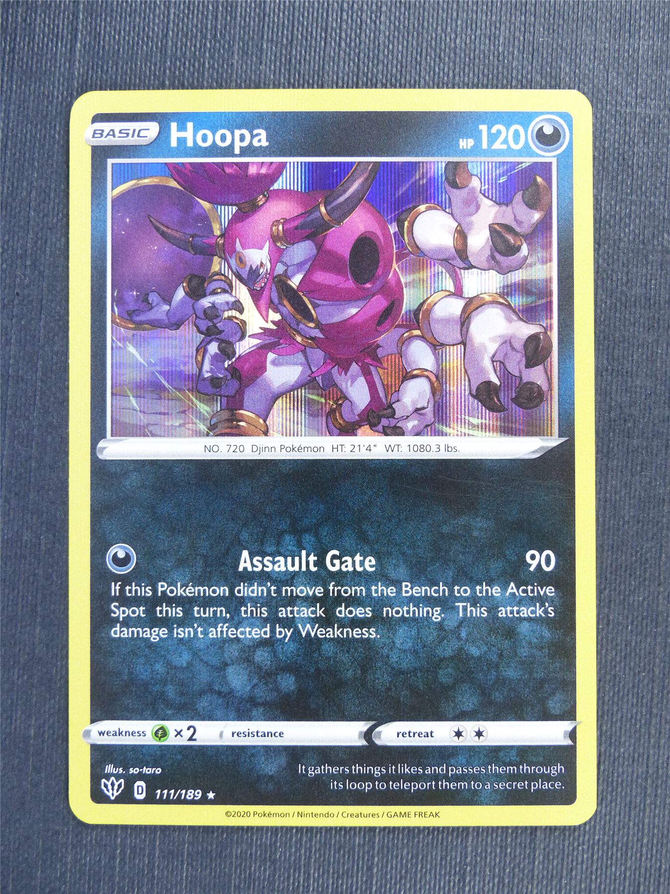 Hoopa 111/189 - DAA - Pokemon Card #3AE