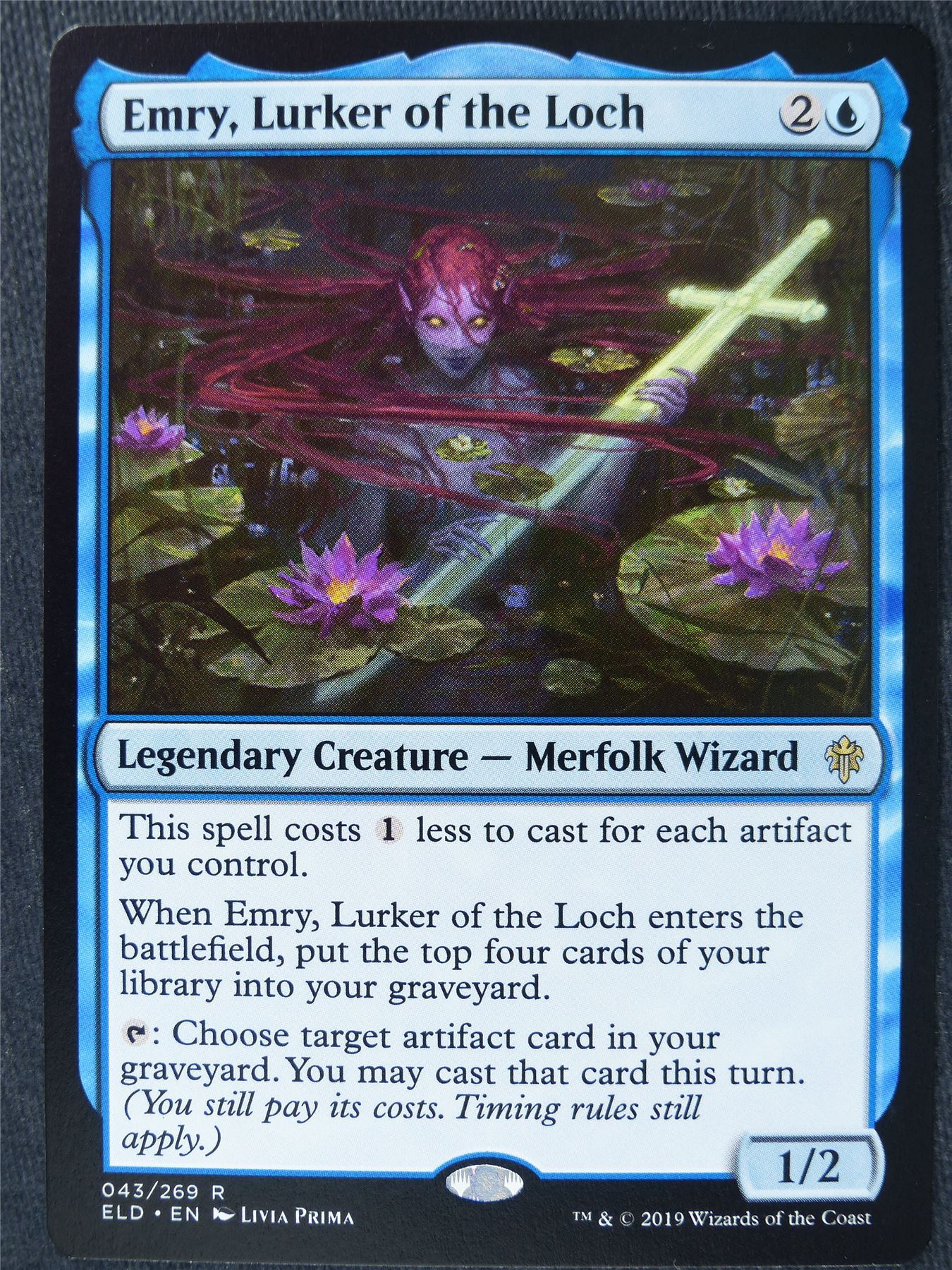 Emrry Lurker of the Loch - Mtg Magic Cards #PP