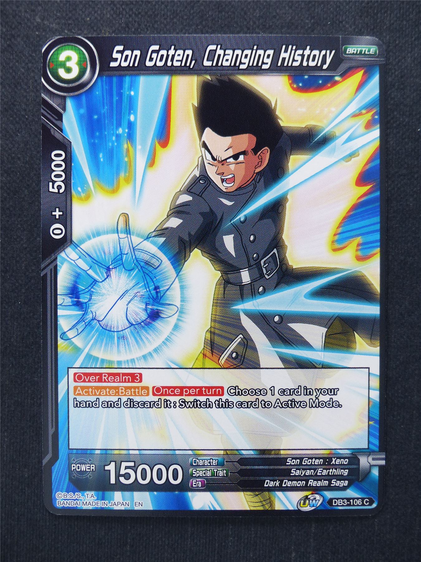 Son Goten Changing History