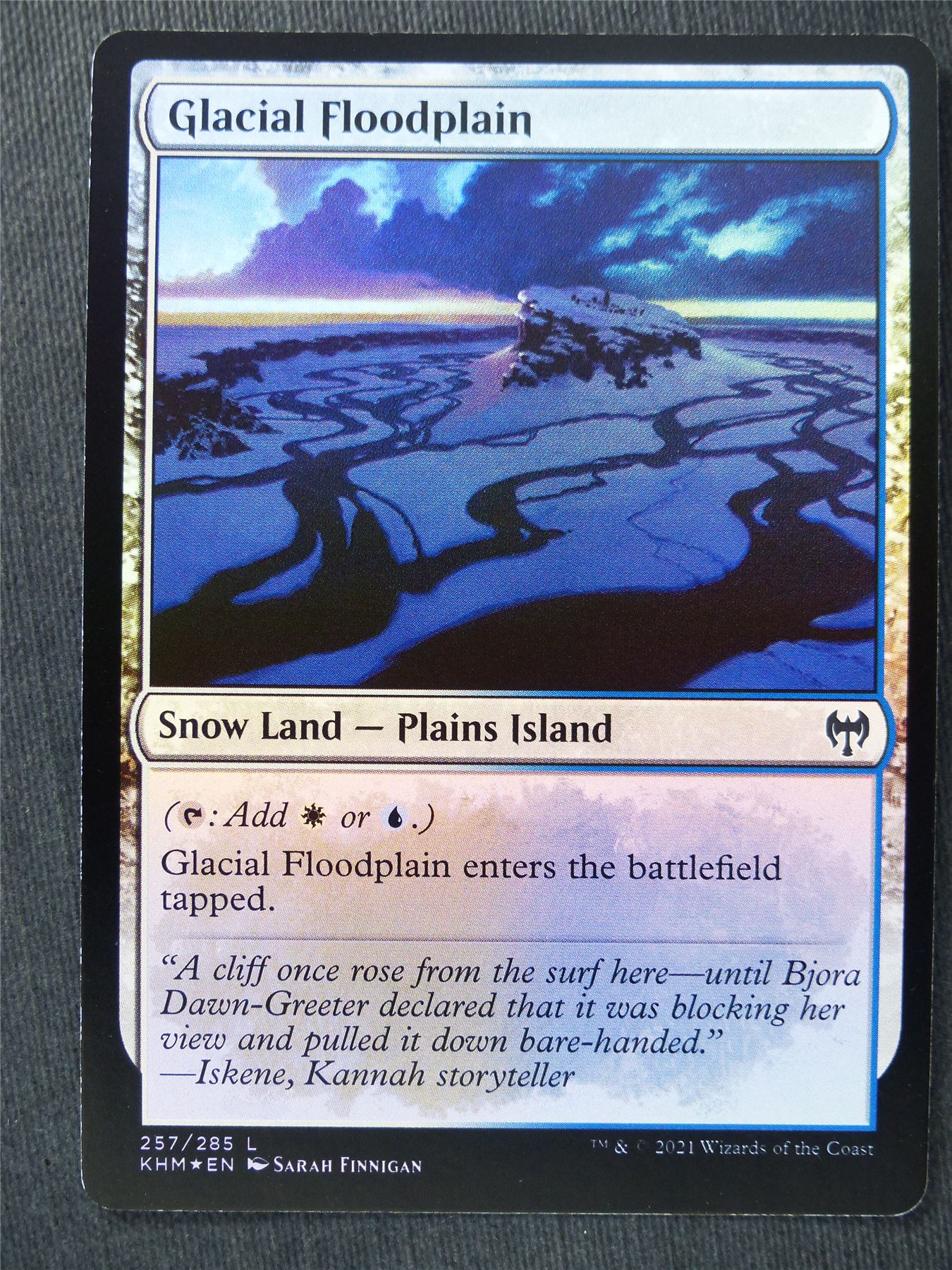 Glacial Floodplain Foil - Mtg Magic Cards #XY