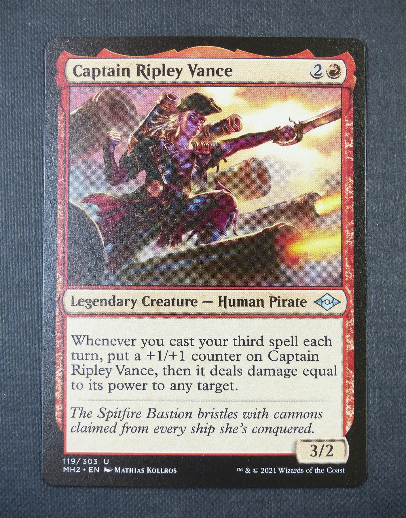 Captain Ripley Vance - Uncommon - Mtg Card #4Z5