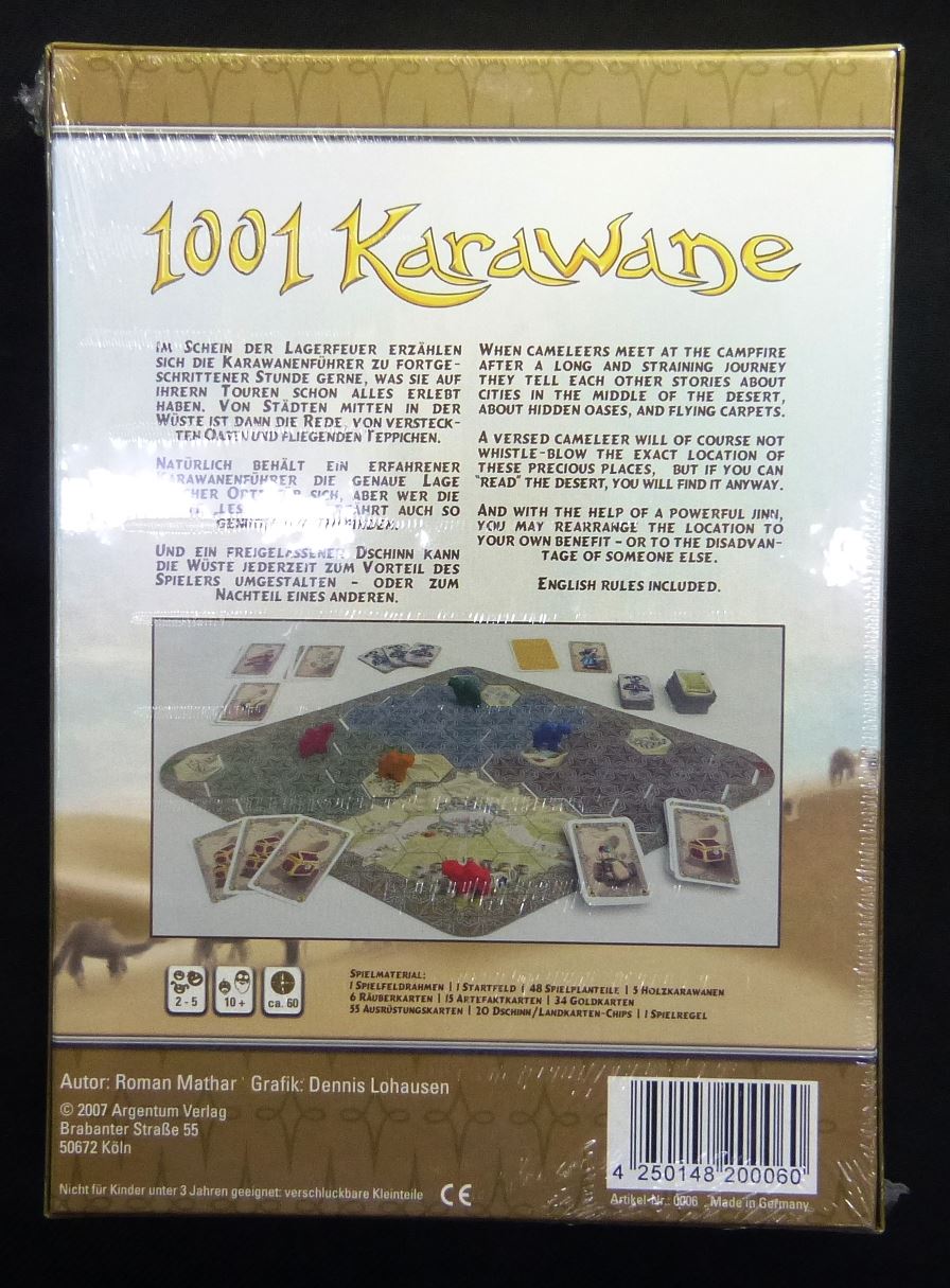Used - 1001 Karawane - Board Game #11D