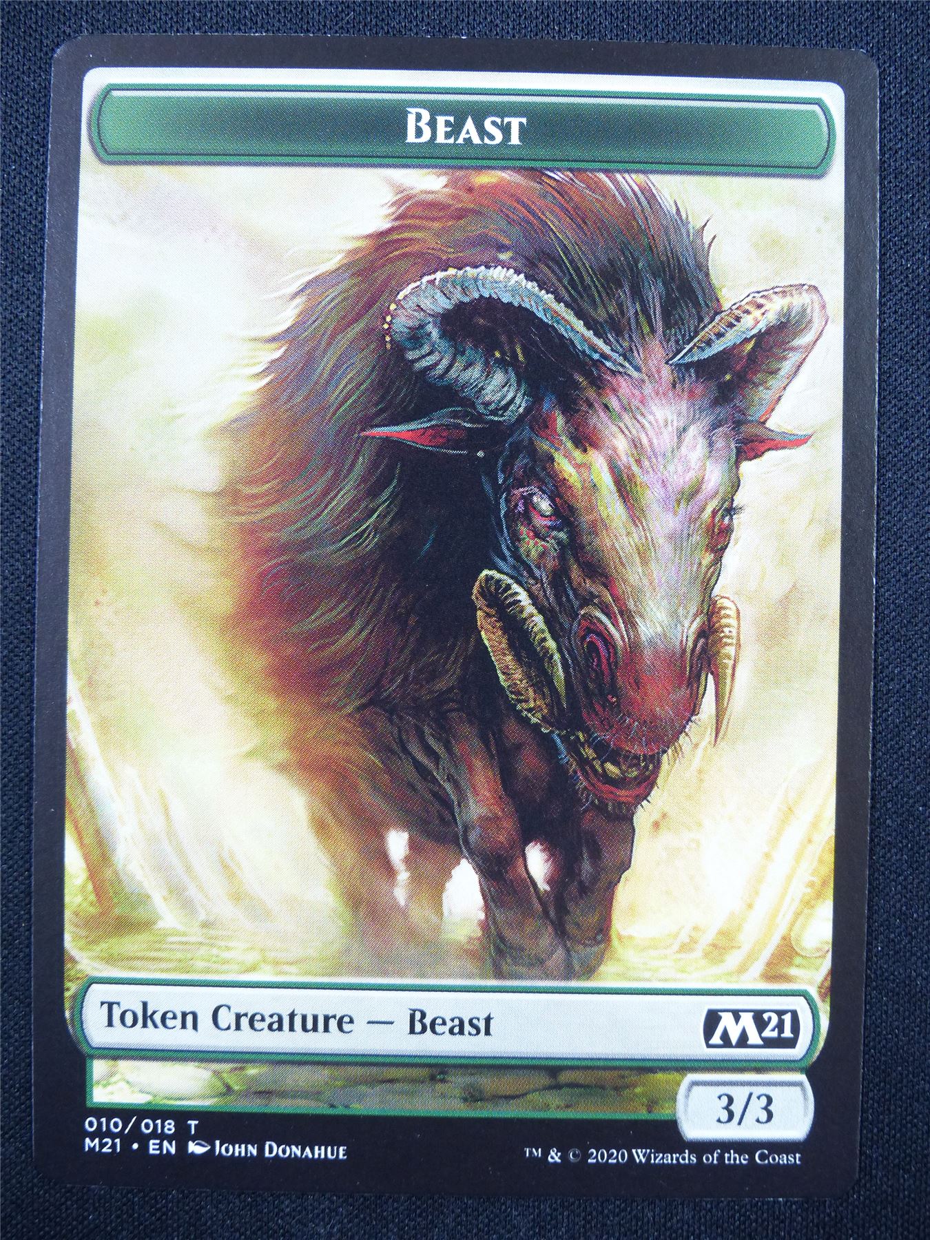 Beast Token - Mtg Card #2CL
